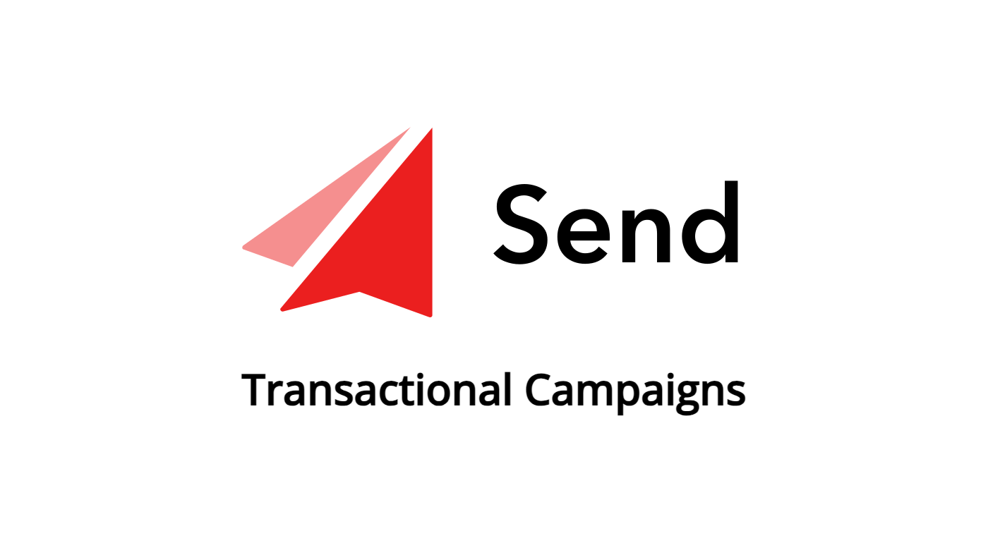 send + transactional campaign logo