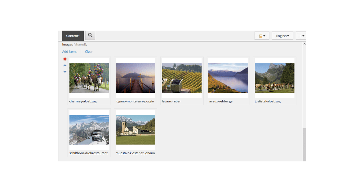 image picker list
