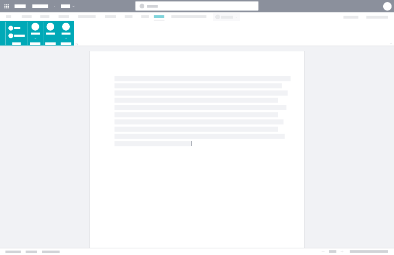 Image 2. The location of the Custom buttons in Word. Image 2 The location of the Custom buttons in Word