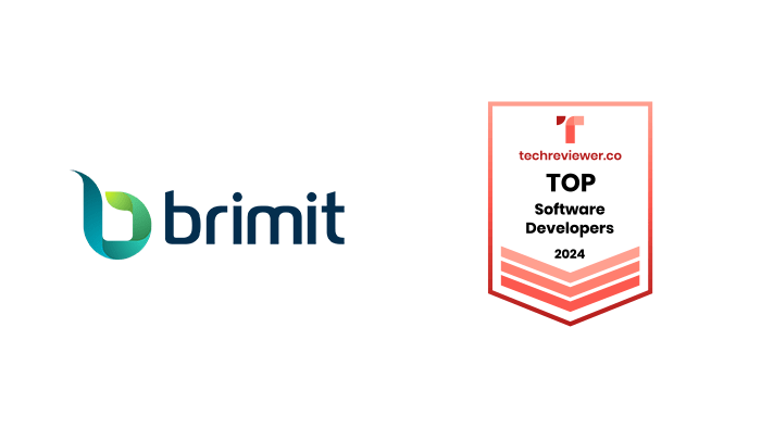 Brimit is in Techreviewer.co's 2024 List of Top Software Development Companies