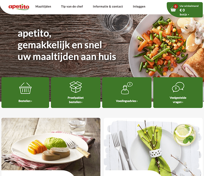 apetito home page