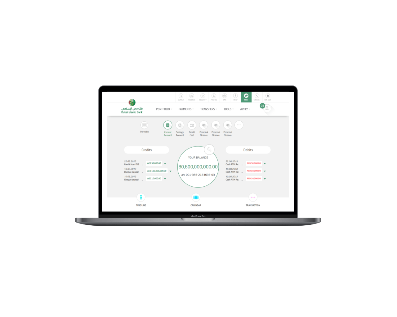 DIB screen