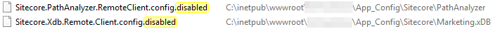Sitecore 9 update 1 setting