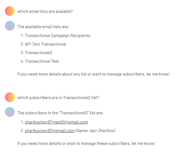 query information
