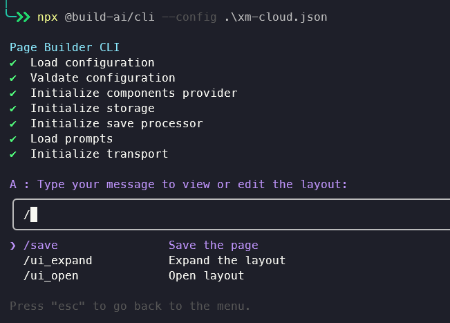 Available Commands