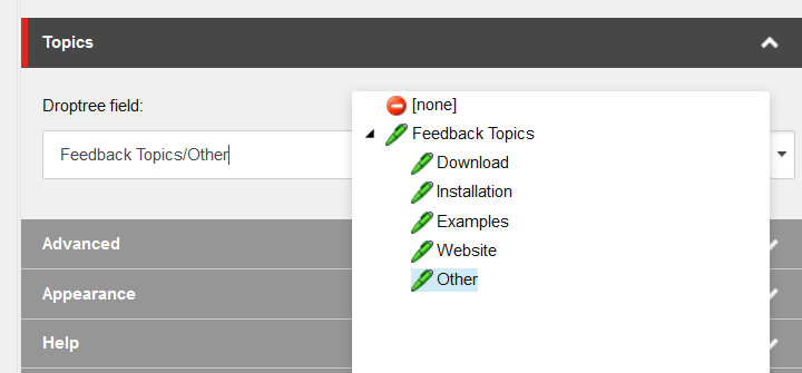 Sitecore UX improve references