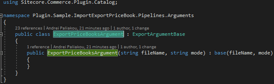Sitecore Commerce 9: Export Price Books