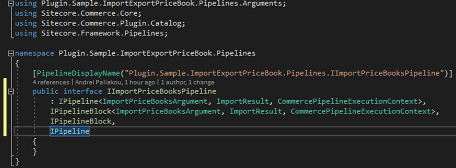 Sitecore Commerce 9: Import Price Books