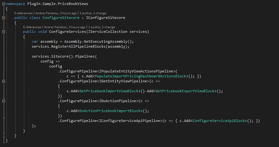Sitecore Commerce 9: Extend BizFx Part 1