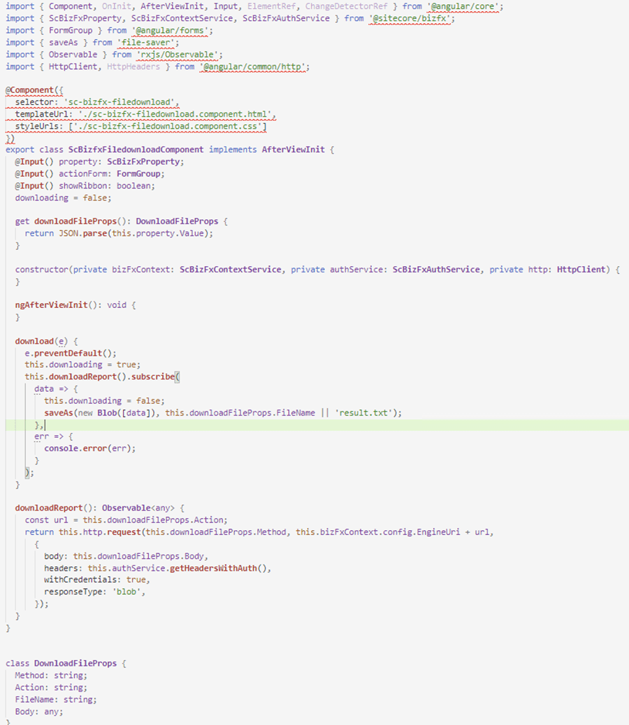 Sitecore Commerce 9: Extend BizFx Part 2