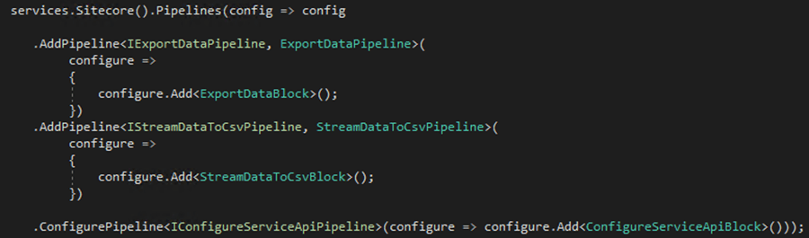 Sitecore Commerce 9: Export csv