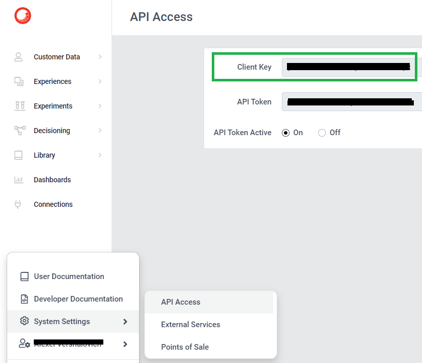 Sitecore CDP Client Key