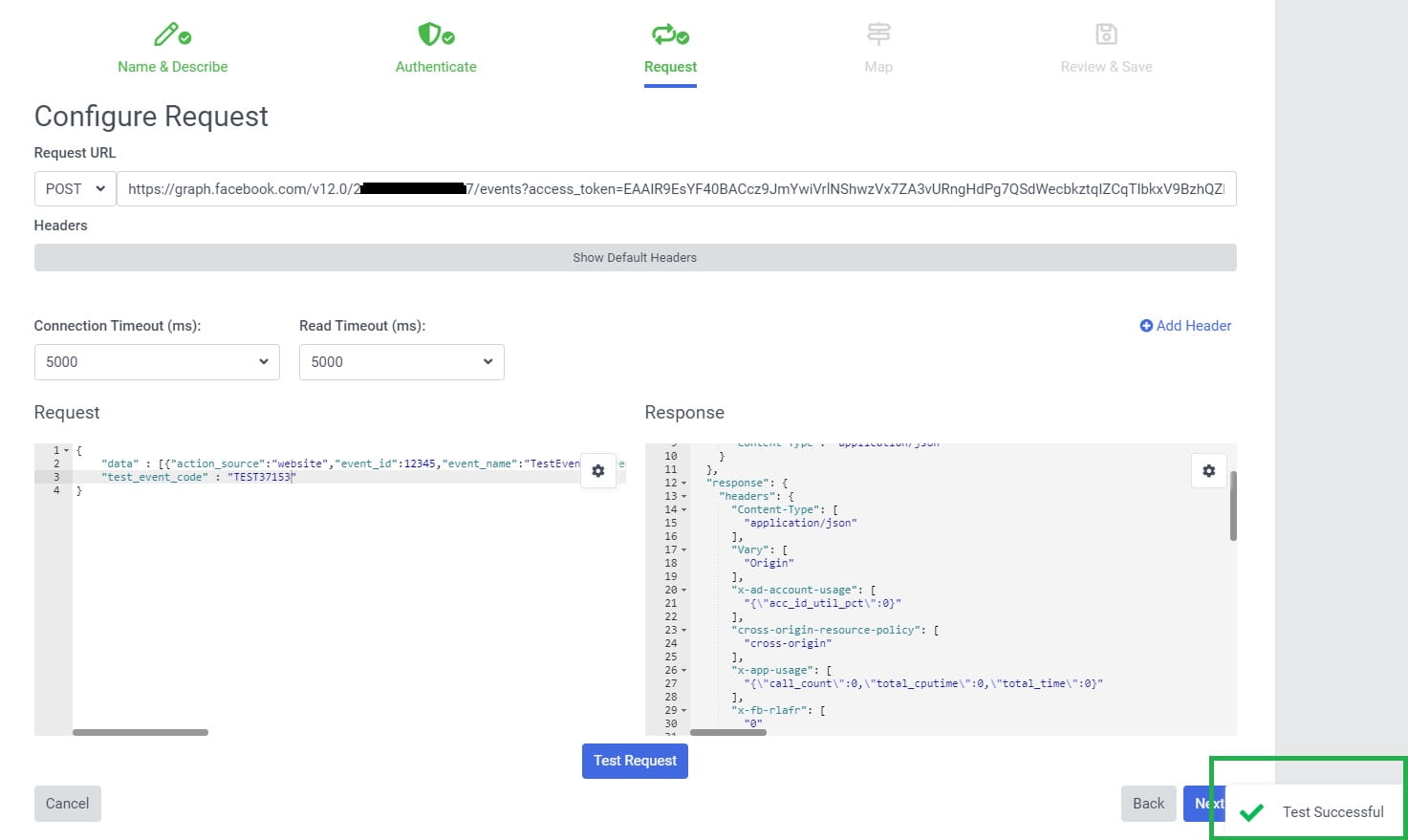 Sitecore CDP - Destination connection to Facebook