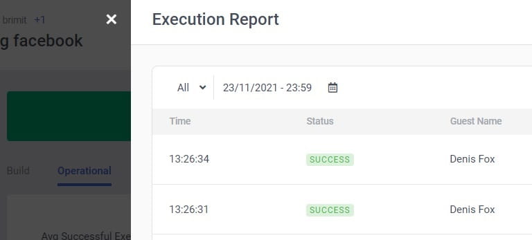 Sitecore CDP - Triggered Experience Execution Report