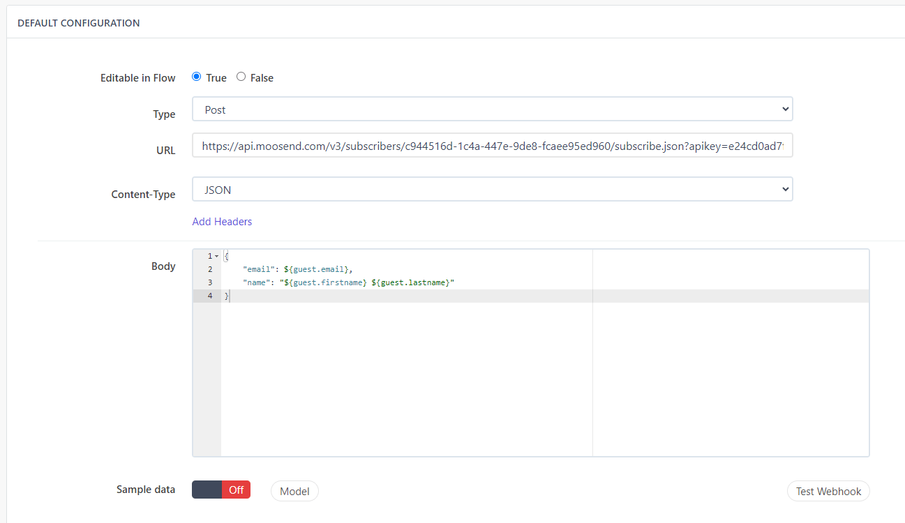 Sitecore CDP - Audience sync template configuration