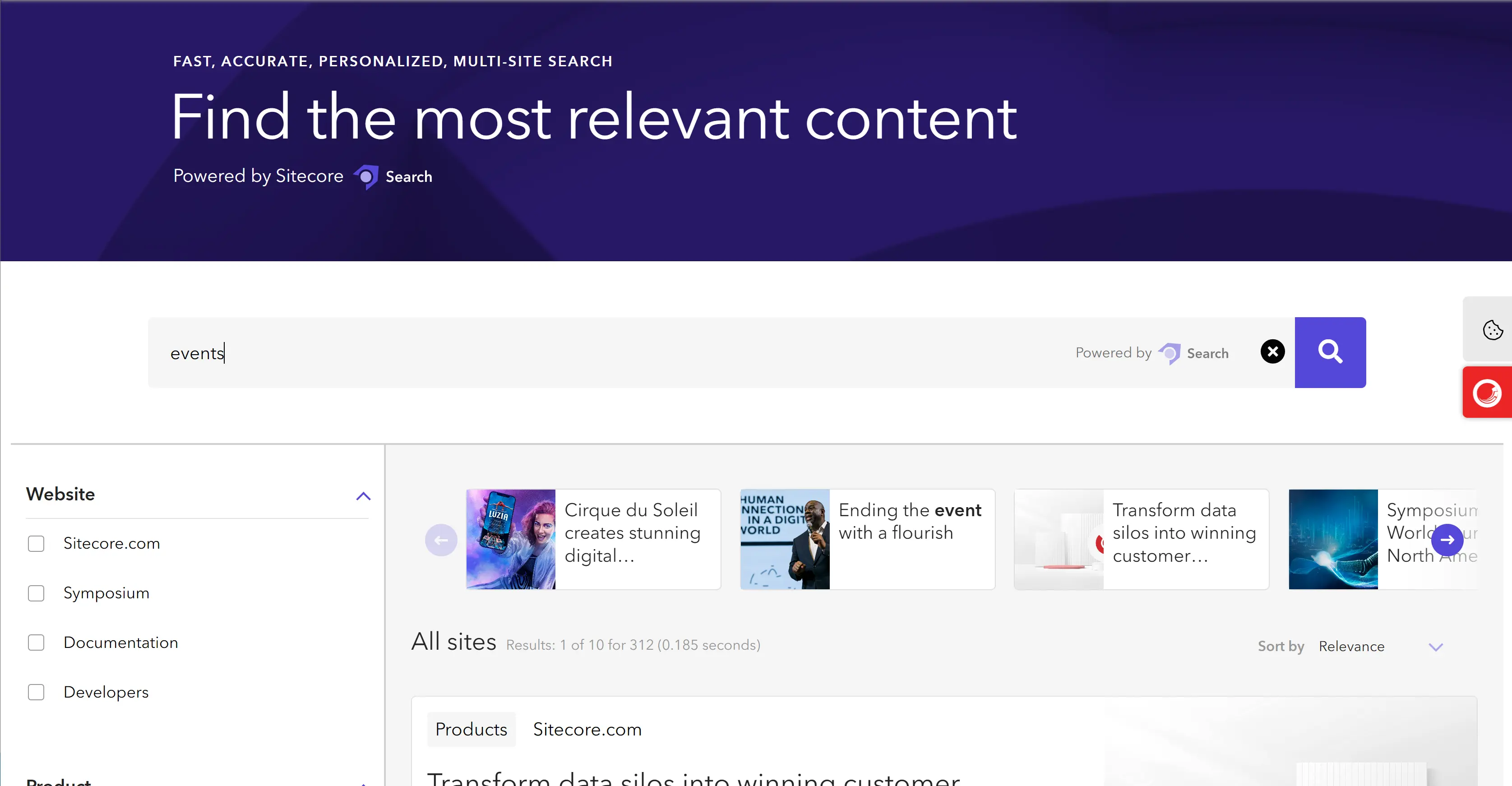 Sitecore Search: AI Capabilities and Opportunities for Personalization and Customer Engagement
