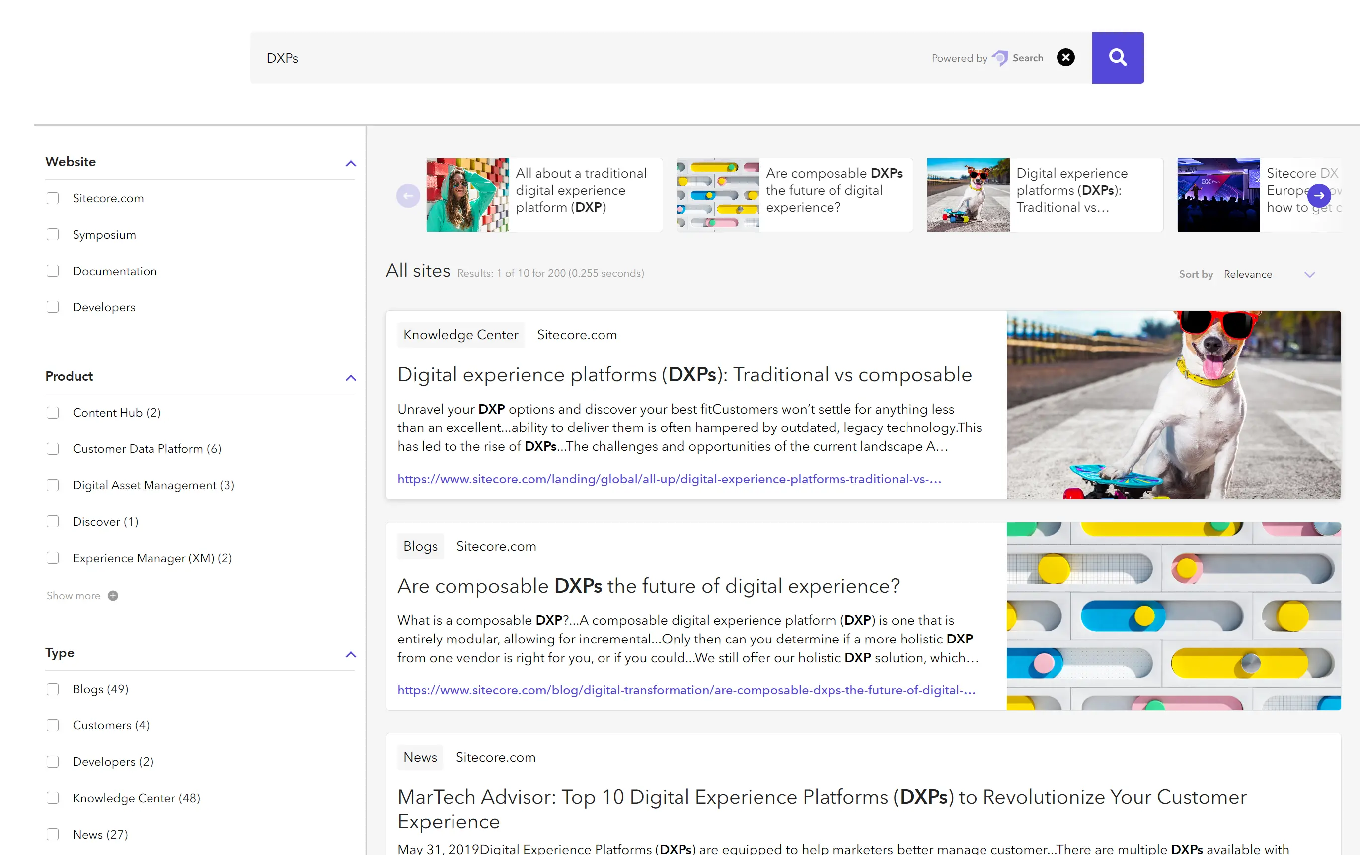 Sitecore Search: AI Capabilities and Opportunities for Personalization and Customer Engagement