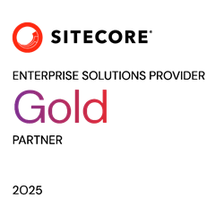 Sitecore certified partner logo