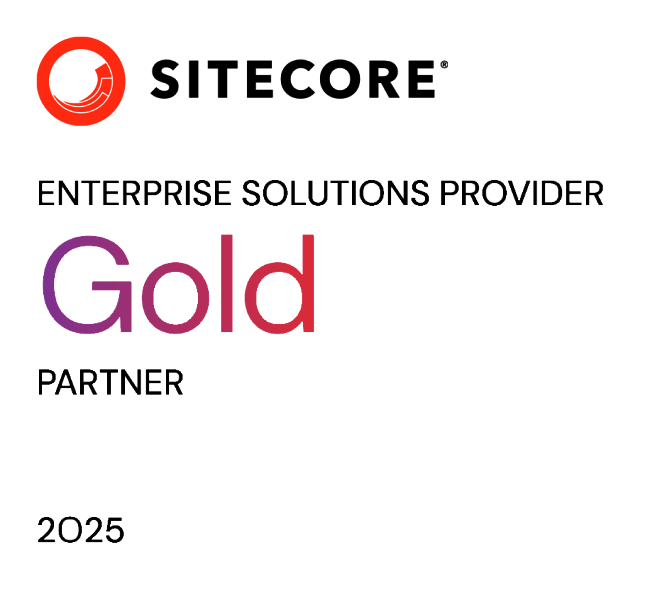 Sitecore certified partner logo